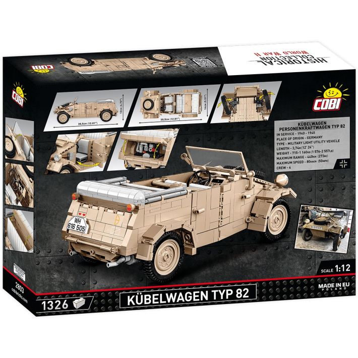 K belwagen Personenkraftwagen Typ 82 COBI 2803 Tanks and